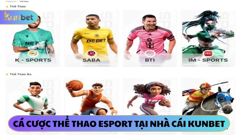 Tham gia cá cược esport với những trận đấu hấp dẫn từ những bộ môn được quan tâm