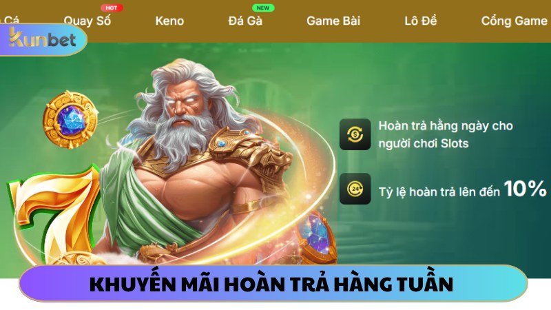 Chương trình hoàn trả hấp dẫn cho các danh mục giải trí