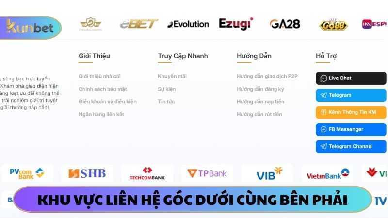 Hướng dẫn cách liên hệ KUNBET nhanh chóng cho người chơi mới
