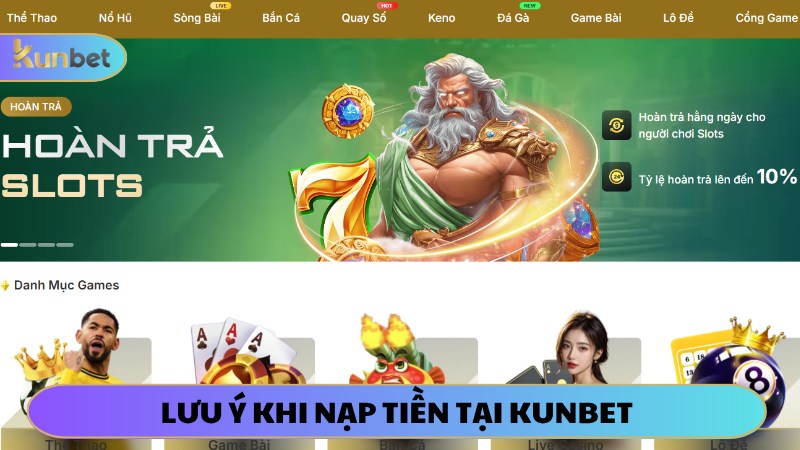 Truy cập trang web KUNBET chính chủ để giao dịch