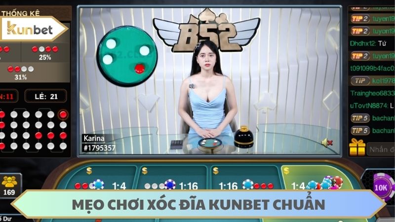 Xóc đĩa KUNBET dễ thắng nhưng cần mẹo riêng